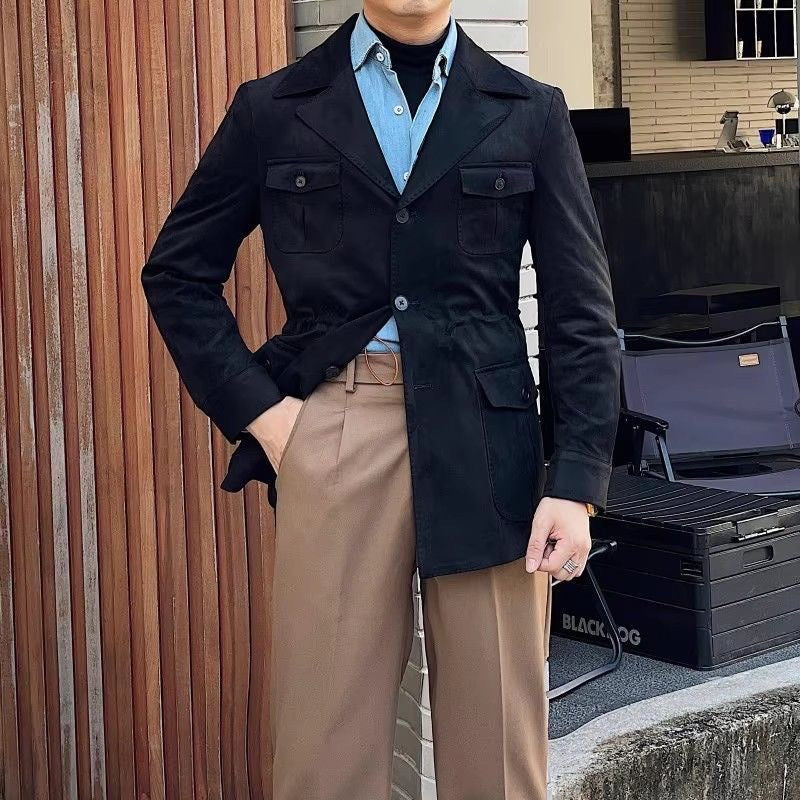 Luxuriöse Herrenjacke für die Süddänische Jagd – Robuste Qualität