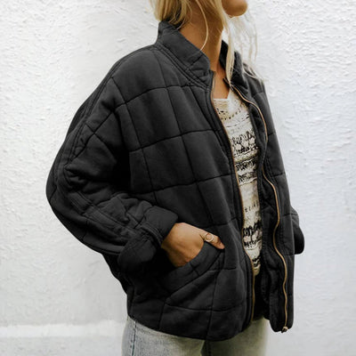 Sophia – Gepolsterte Damen Winterjacke mit Reißverschluss