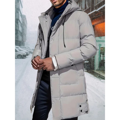 Nordfall Herren Premium Lange Puffer Winterjacke