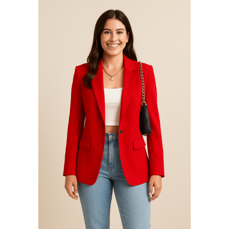 Fiona Tailored Blazer – Damenblazer mit klassischem Design und hochwertiger Verarbeitung