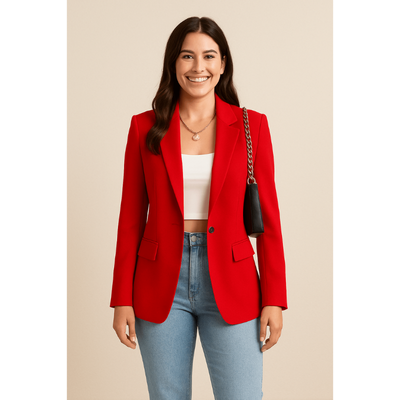 Fiona Tailored Blazer – Damenblazer mit klassischem Design und hochwertiger Verarbeitung