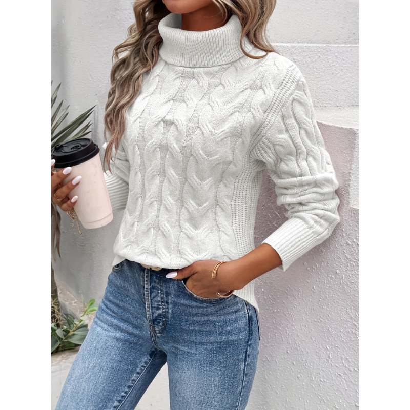 Eleganter Damen Baumwollpullover – Satino Warm