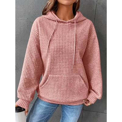 Damen Kapuzenpullover mit Kordelzug