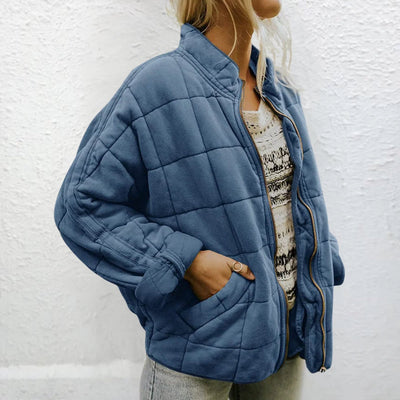 Sophia – Gepolsterte Damen Winterjacke mit Reißverschluss