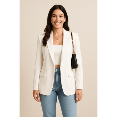 Fiona Tailored Blazer – Damenblazer mit klassischem Design und hochwertiger Verarbeitung