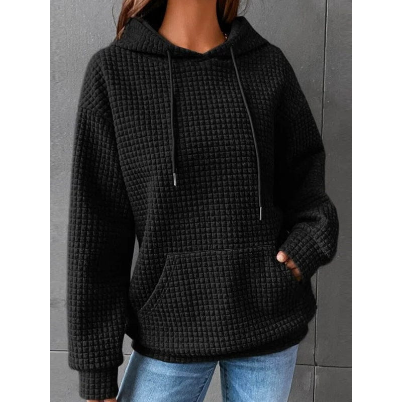 Damen Kapuzenpullover mit Kordelzug