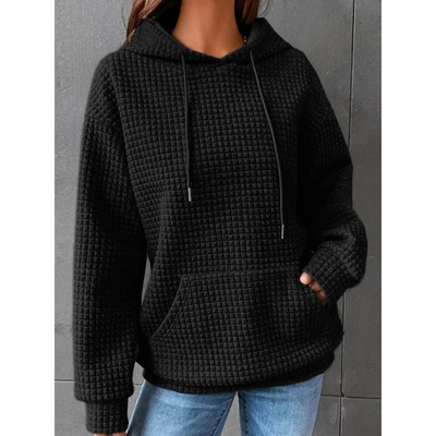 Damen Kapuzenpullover mit Kordelzug