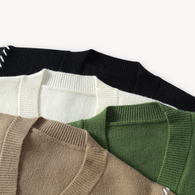 Herren Strickjacke – Luxuriöser Wollmix für ultimativen Komfort