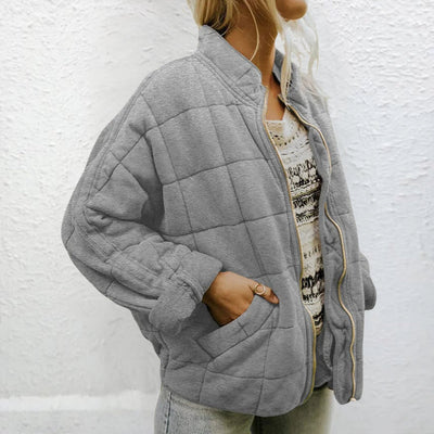Sophia – Gepolsterte Damen Winterjacke mit Reißverschluss