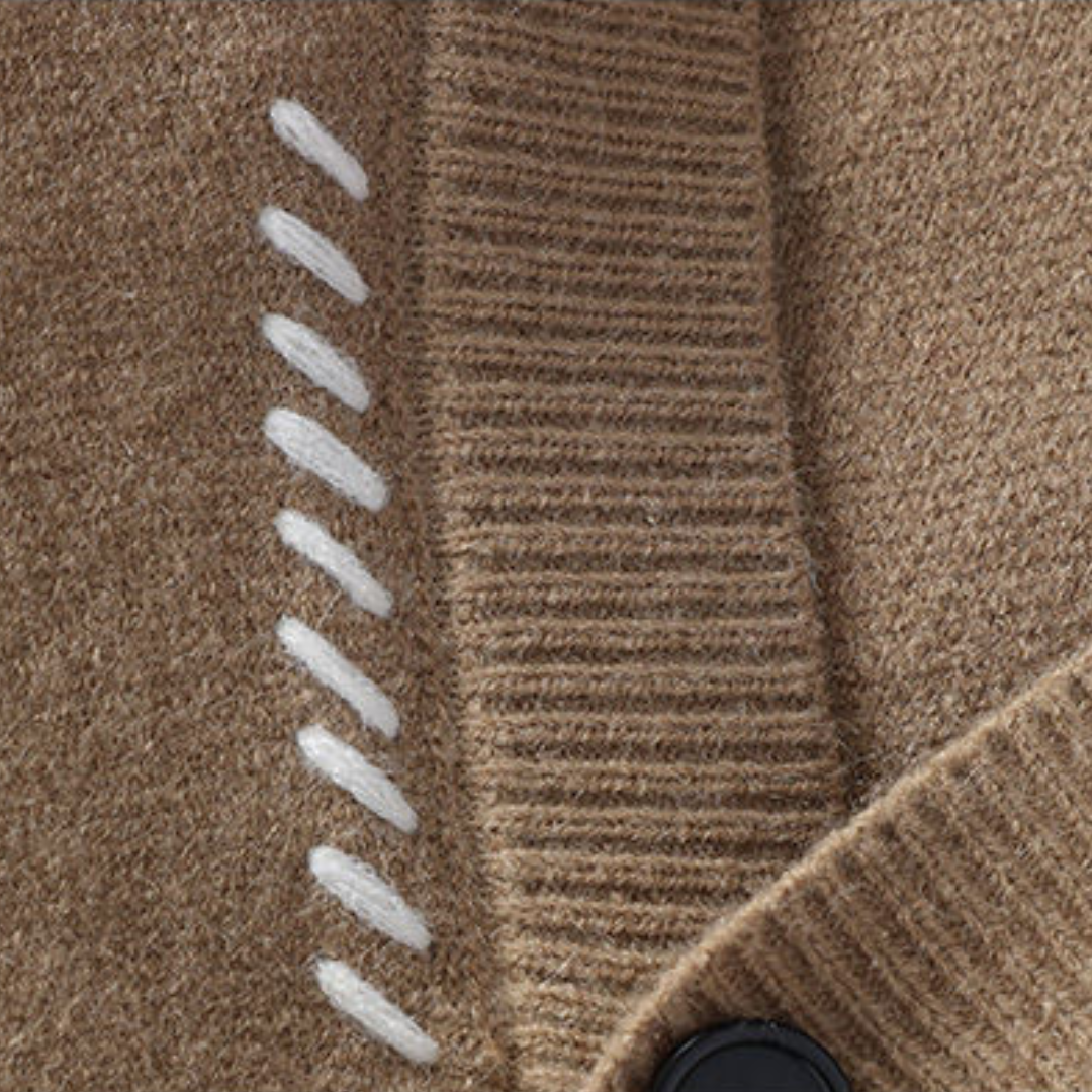 Herren Strickjacke – Luxuriöser Wollmix für ultimativen Komfort