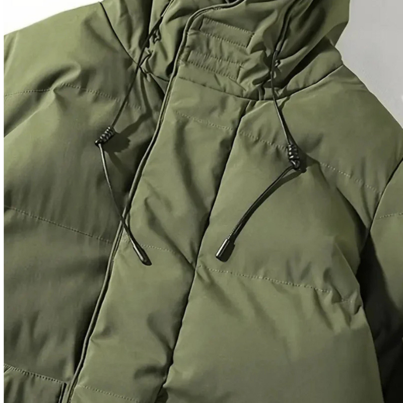 Nordfall Herren Premium Lange Puffer Winterjacke