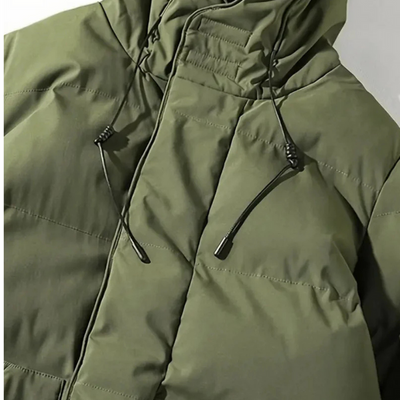 Nordfall Herren Premium Lange Puffer Winterjacke