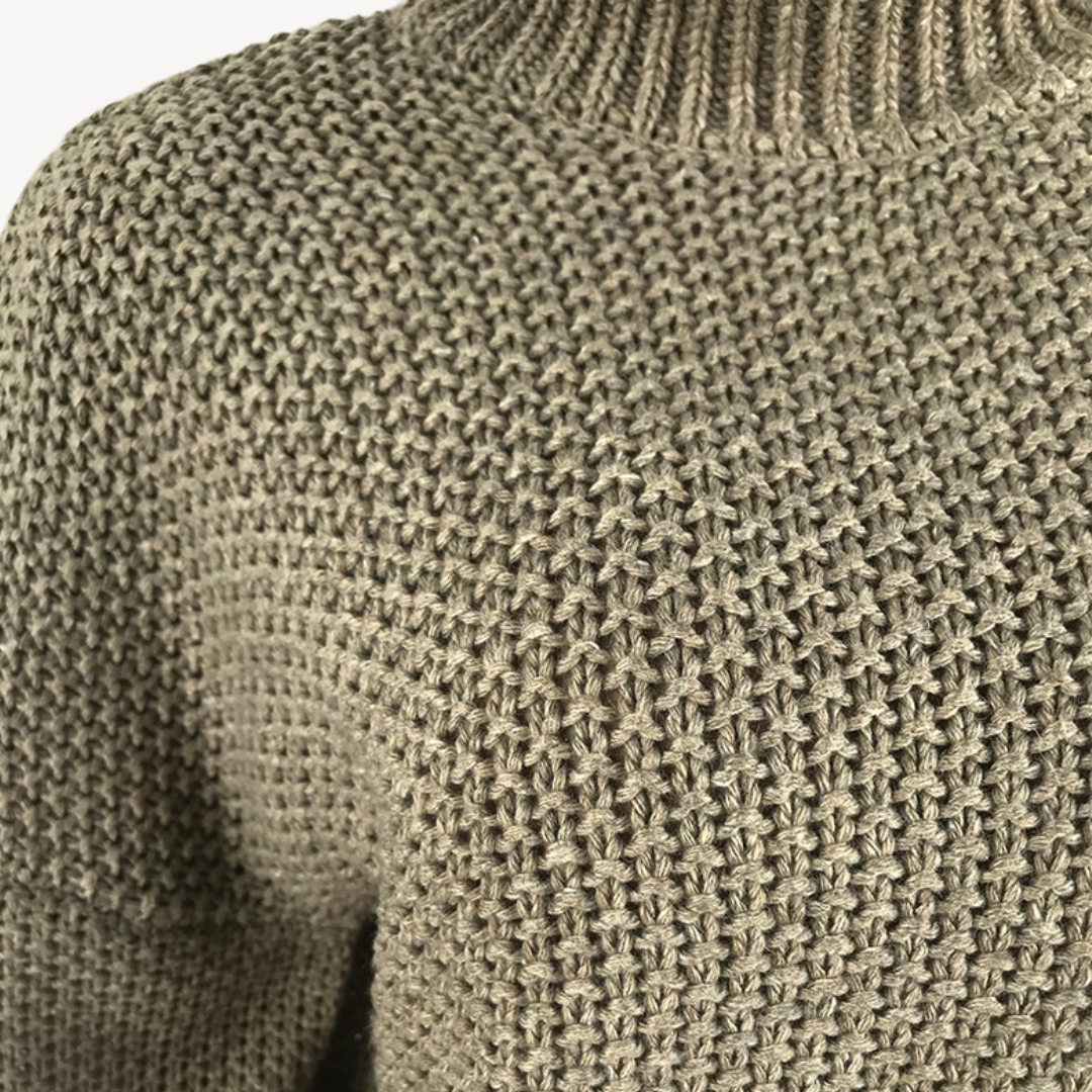 Frauen Strickpullover – Weich und Stilvoll aus Wollmischung