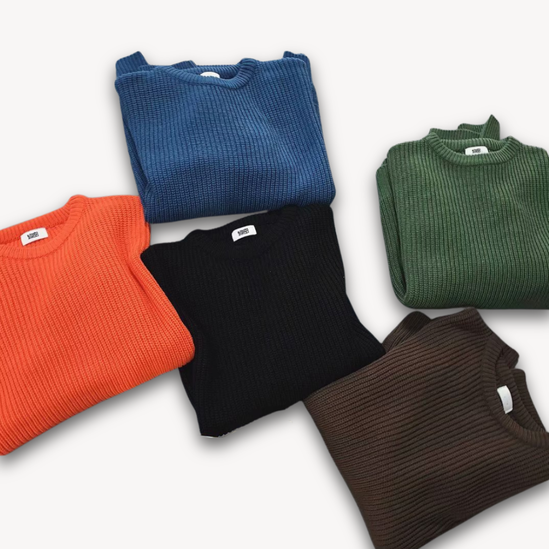 Herren Oversized Strickpullover für den Winter