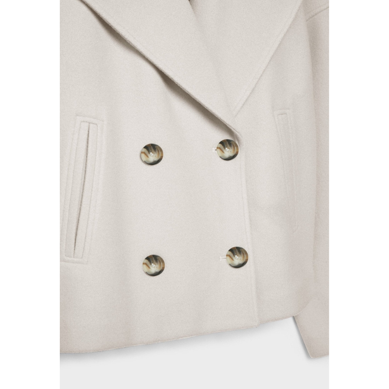 Chic & Vielseitige Damenjacke im taillierten Doppelreiher-Stil