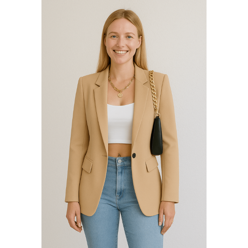 Fiona Tailored Blazer – Damenblazer mit klassischem Design und hochwertiger Verarbeitung