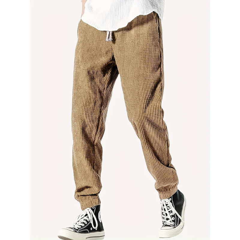 Lorenzo – Herrenhose mit Kordelzug und Komfortabler Passform