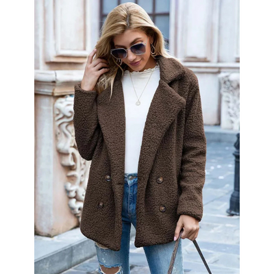 Damen Teddyjacke – Komfortabel und Modisch