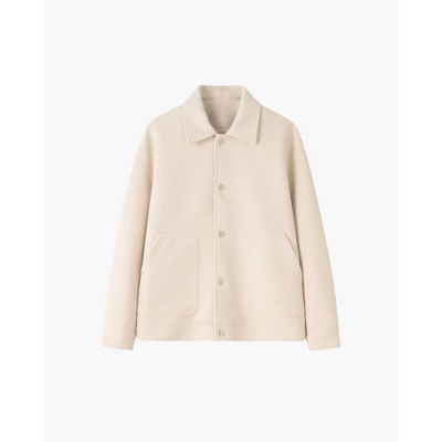 Klassisches Waffelstruktur-Overshirt