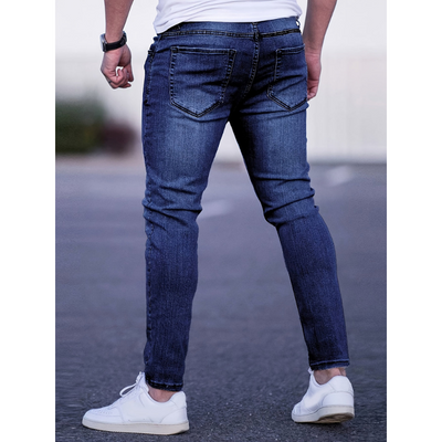 Herren Skinny Jeans – Mittlere Stretch-Denim
