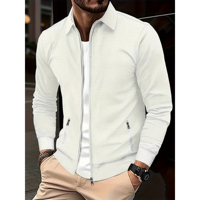 Herren Reißverschluss-Overshirt – Elegante Übergangsjacke