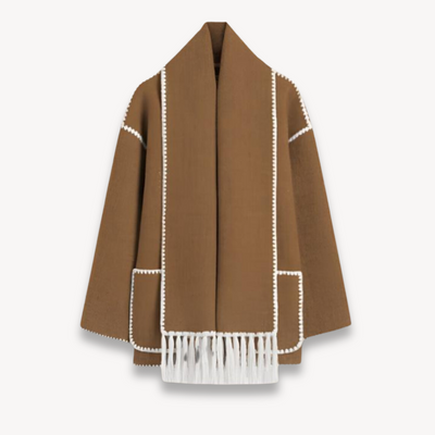 Damen Winterjacke mit Schal – Stilvoll und Warm