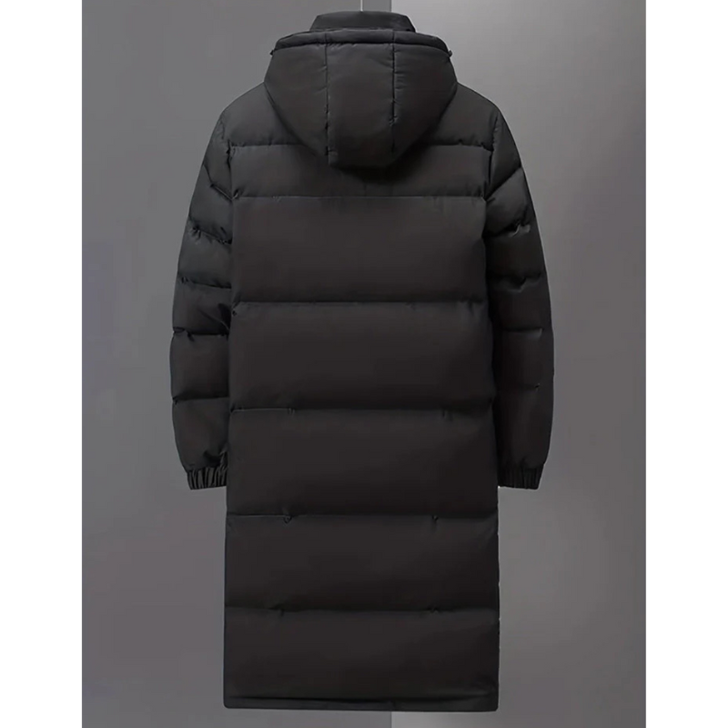 Langer Damen Pufferparkajacke