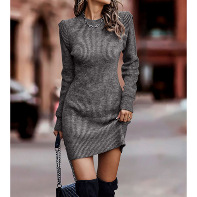 Elegantes & Bequemes Bodycon-Strickkleid für Damen