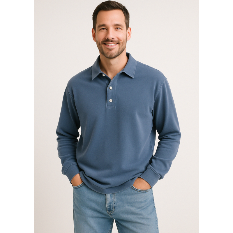 Firenze Long Sleeve Polo Shirt