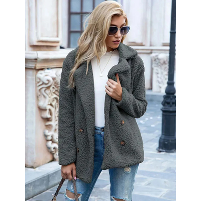Damen Teddyjacke – Komfortabel und Modisch