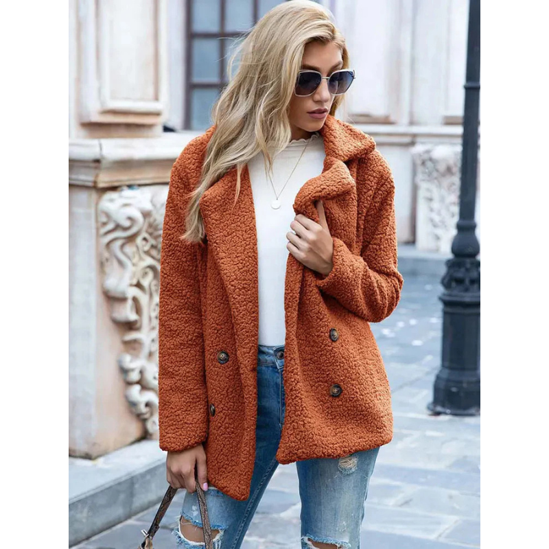 Damen Teddyjacke – Komfortabel und Modisch
