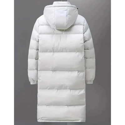 Langer Damen Pufferparkajacke