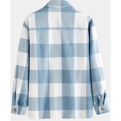 Remus Herren Karierte Freizeitjacke