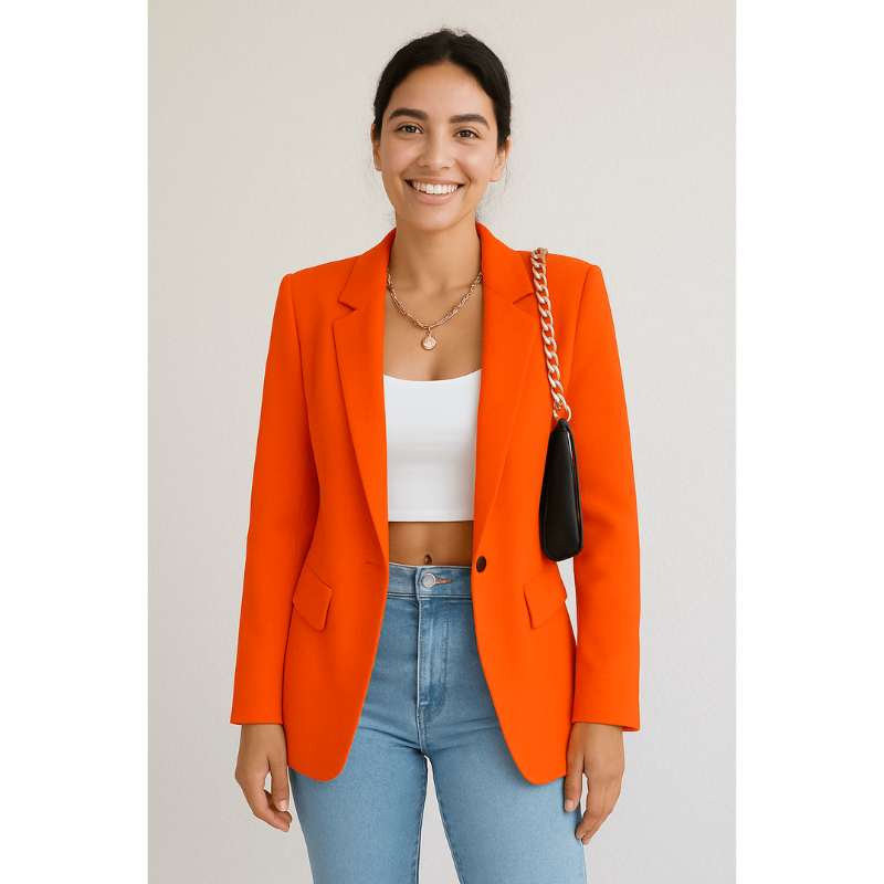 Fiona Tailored Blazer – Damenblazer mit klassischem Design und hochwertiger Verarbeitung