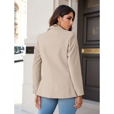 Frauen Blazer im Suèdelook