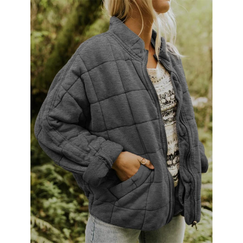 Leichte und Stilvolle Gepolsterte Damenjacke