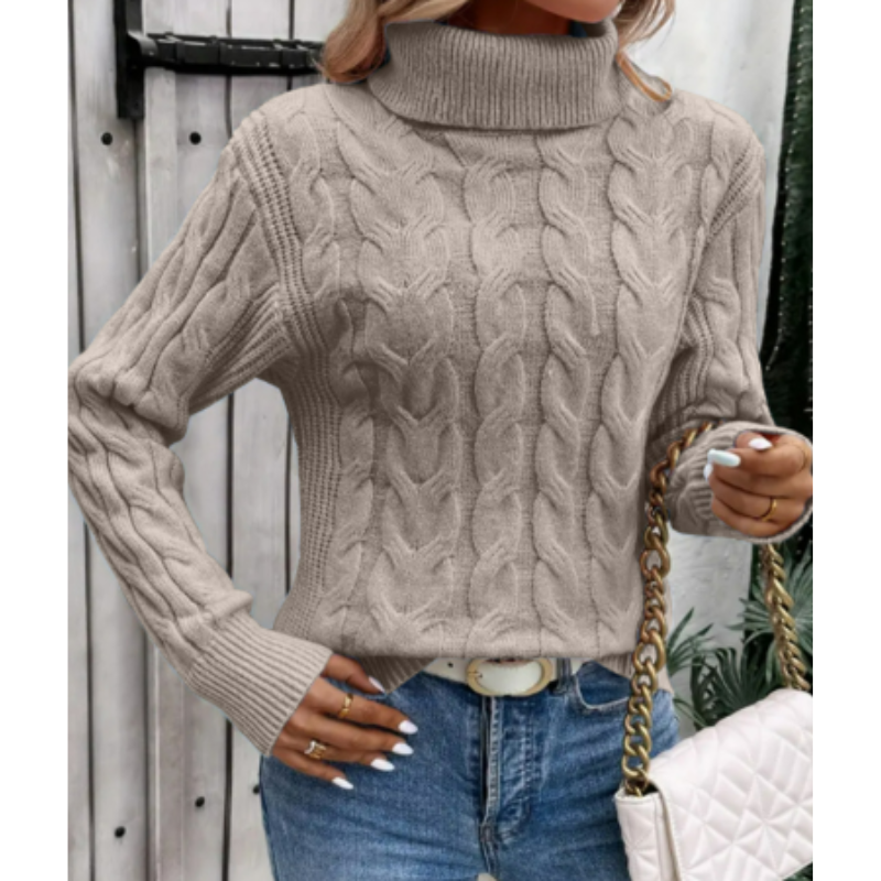 Eleganter Damen Baumwollpullover – Satino Warm