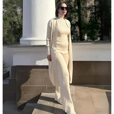 Damen 3-teiliges Lounge-Set – Komfortabel & Elegant