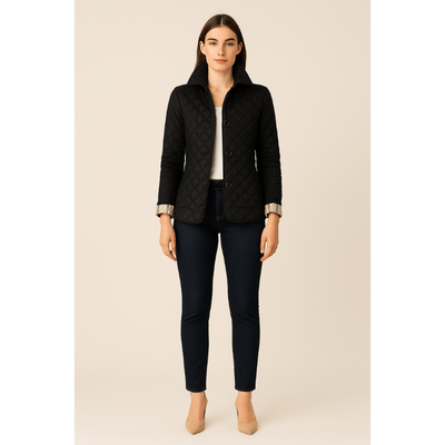 Lina Steppjacke – Leichte, wattierte Damenjacke mit Knopfverschluss