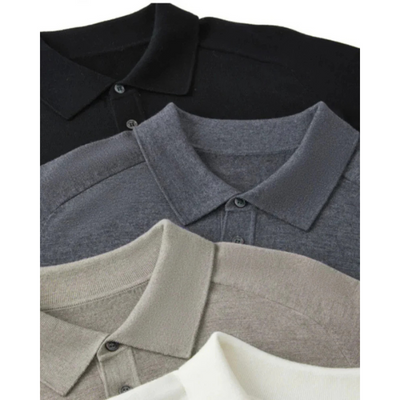 100% Premium Wool Polo Shirt