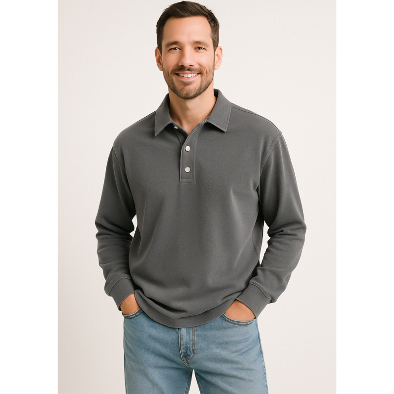 Firenze Long Sleeve Polo Shirt