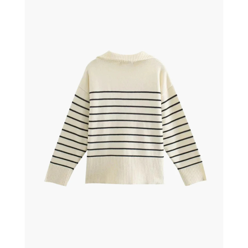 Stylischer Strickpullover