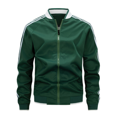 Herren Leichte Übergangsjacke – Sportjacke mit Baseballkragen