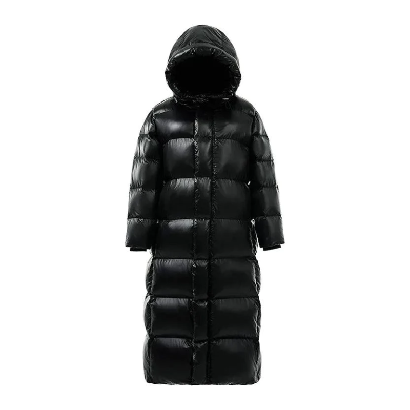 Verona Lange Wattierte Damen Winterjacke mit Kapuze