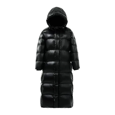 Verona Lange Wattierte Damen Winterjacke mit Kapuze