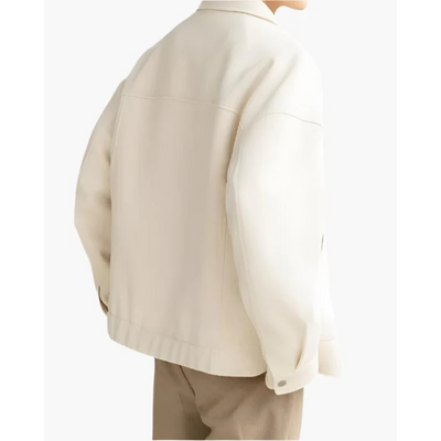 Klassisches Waffelstruktur-Overshirt