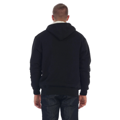 Hugo Polar Herren Fleece-Weste mit Innenfutter