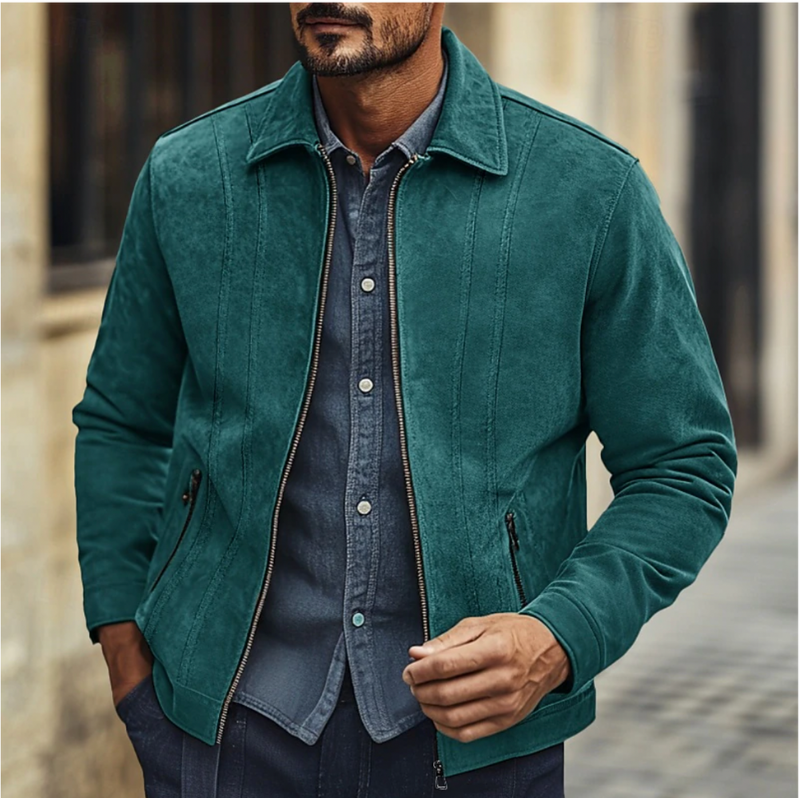 Herre Wildlederjacke