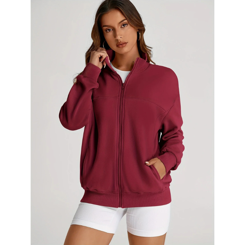 Langärmliger Damenpullover – Lässiger Chic