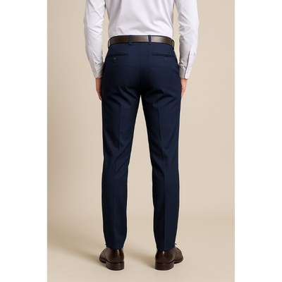Napoli Stretch Herrenanzughose – Taillierte Passform für optimalen Komfort
